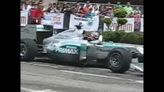 Petronas F1 Demo - Jazeman Jaafar was not to be outdone too!