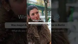 Winter in Berlin #easygerman #winterinberlin #winter #lebeninberlin