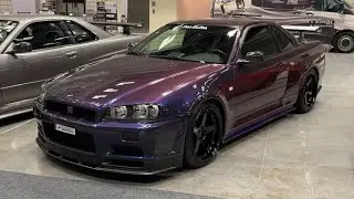 The GODZILLA of JDMs Midnight Purple R34 GT-R