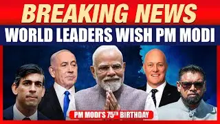 Top Global Leaders SENT HEARTFELT WISHES to PM Modi on His 75th Birthday | News9