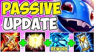 *PASSIVE UPDATE* FIZZ GETS TANKY WHEN BUILDING AP NOW ONE-SHOT BURST BUILD MID League Of Legends S9