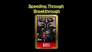 How To Complete Gold Breakthrough Quickly &bull; Injustice: Gods Among Us Mobile