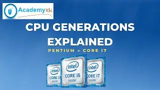 Processor Generations Explained | Pentium, Dual Core, Core i3, i5, i7 (4th&ndash;7th Gen)
