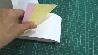 10x21mm carbonless book