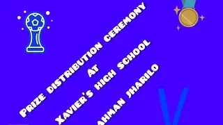 Prize distribution ceremony at Xavier's high school Brahmanjharilo 