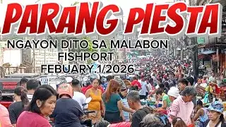 GRABE PARANG FIESTA SA MALABON FISH MARKET AT DAGSA ANG ISDA BAGSAK PRESYO KAHIT SA TUMPOKAN MURA