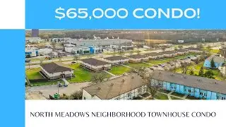Townhouse Style Condo in the North Meadows Neighborhood of Milwaukee Wisconsin for Just $65,000!