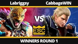 ESC 55 - Winners Round 1 - Labriggsy (King) Vs. CabbageWIN (Steve) - Tekken 8 UK Local Tournament