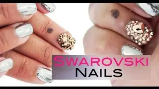 USpicy LED Nail Lamp | Swarovski Nails with USpicy | Review Demonstration