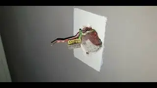 afdoppen van stroomkabel met lasklem om brand te voorkomen