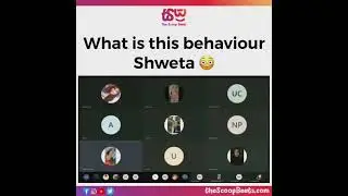 (SHWETA) ZOOM CALL LEAKS UNCUT ! Shweta revealing secrets on zoom call VIRAL AUDIO
