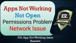How To Fix Unfortunately, IGL App has stopped | Keeps Crashing Problem in Android | Not Open