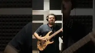 Blackened guitar solo - double tracked guitars Metallica