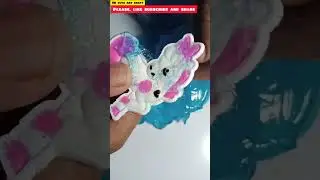 BTS DIY crystal mud review | #shorts #viral #diy #youtubeshorts #ytshorts #art #clayart #craft #bts