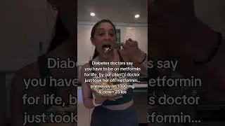 Diabetes doctors Say You Have To Be On Metformin for Life