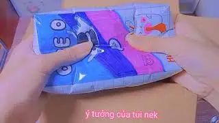 gói hàng sticker, washi tape 🍉, squishy 💞|NPT channel