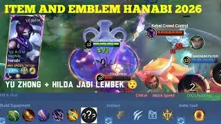 Item dan emblem hanabi 2026 ‼️ yu zhong & hilda jadi lembek 😯