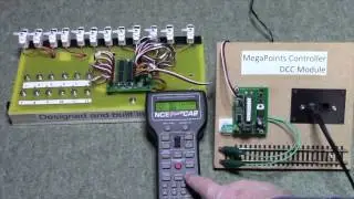 MegaPoints Controllers DCC module software v 1.3 new setup features