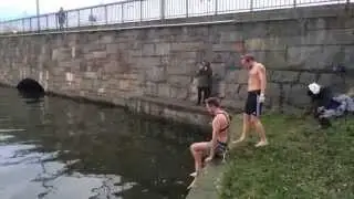 Julbad f&ouml;r Unicef