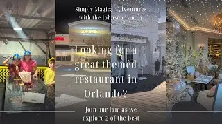 Ultimate Themed Dining Day: Supper at Construction Zone Restaurant & Breakfast at The Cake Bake Shop