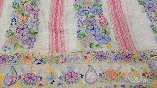 HANDMADE CHINA CRINKLE PURE CHIFFON SUITS| sheer luxury