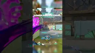 LOWER PING TUTORIAL #fps #valorant #valorantradiantaim #gaming #valorantclips