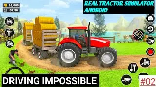 Modern Tractor Farming Driving Simulator 3D - New Tractor Games - Android Gameplay 2