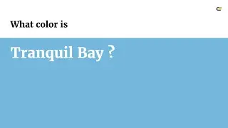 Tranquil Bay color #74b8de hex color - Blue color - Warm color 74b8de