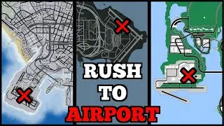 Как быстро вы сможете добраться до аэропорта в каждой игре Grand Theft Auto?