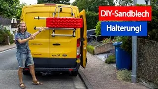 Sandblech-Halterung: So macht Ihr es richtig!