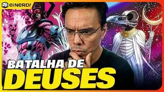 GALACTUS VS KHONSHU! QUEM &Eacute; A ENTIDADE MAIS FORTE?