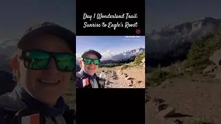 Day 1 Wonderland Trail: Sunrise to Eagle&rsquo;s Roost #thruhike #wonderlandtrail
