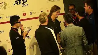 【Andrey Rublev 】:The match day of 2024 season at HongKong Tennis Open 05/01/2024 (part 3)