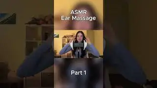 ASMR Ear Massage Part 1 #asmr #earmassage #earmassageasmr #earasmr #tingles #relaxing #calming