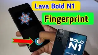 Lava bold n1 display fingerprint setting/Lava bold n1 fingerprint screen lock/fingerprint sensor