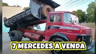 CAMINHÕES A VENDA 7 MERCEDES BENS EM JANEIRO 2025 DETALHES VEJA AQUI NO VÍDEO