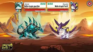 Noble Drag&oacute;n Guardi&aacute;n vs Noble Drag&oacute;n Fenrir | Dragon City
