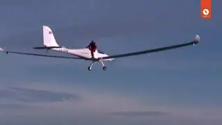 World's first : Parachutist jumps from SolarStratos solar-powered plane