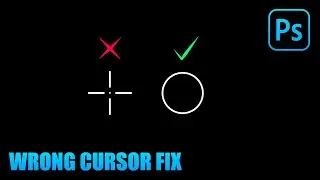 Photoshop Tutorial | Wrong Cursor Fix