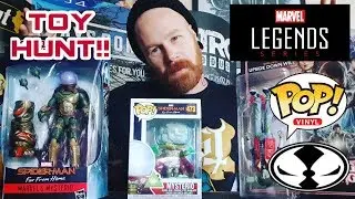 Toy Hunting - Marvel Legends, Funko Pop! - Spider-Man Far From Home Wave at Forbidden Planet