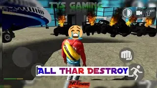 Thar Car Destroy by Mafia #gta #indianbikedriving3d #gameplay 