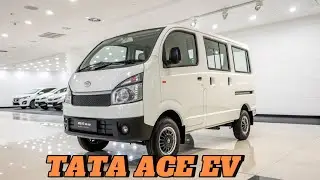 Представлен Tata Ace EV 2025: будущее малых коммерческих автомобилей!