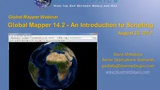 Global Mapper 14.2 - An Introduction to Scripting