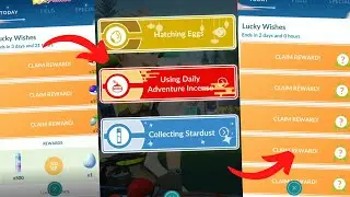 Lucky Wishes Timed Research Task |  Pokemon Go.