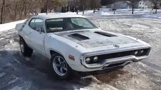 1971 Road Runner Project - Winter Drive to the Park