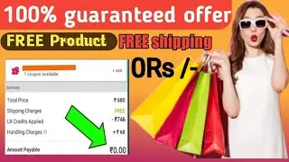 100% guaranteed offer🤑free clothes free makeup 0Rs only with free shipping🔥Free online shopping app