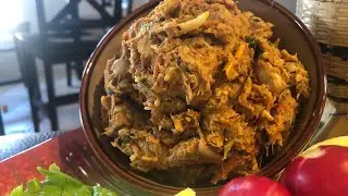 Lao Food: How I Make Young Jackfruit Dipping Paste