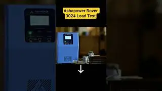 Ashapower rover 3024 का लोड टेस्टिंग