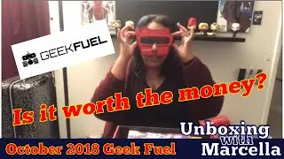 Unboxing October 2018 Geek Fuel