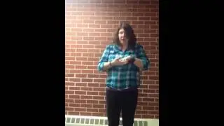 UWRF ASL Video- Lizard Escape!